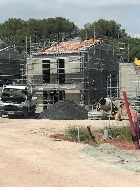 Villas de l’Orée du Bois – chantier, Mai 2019