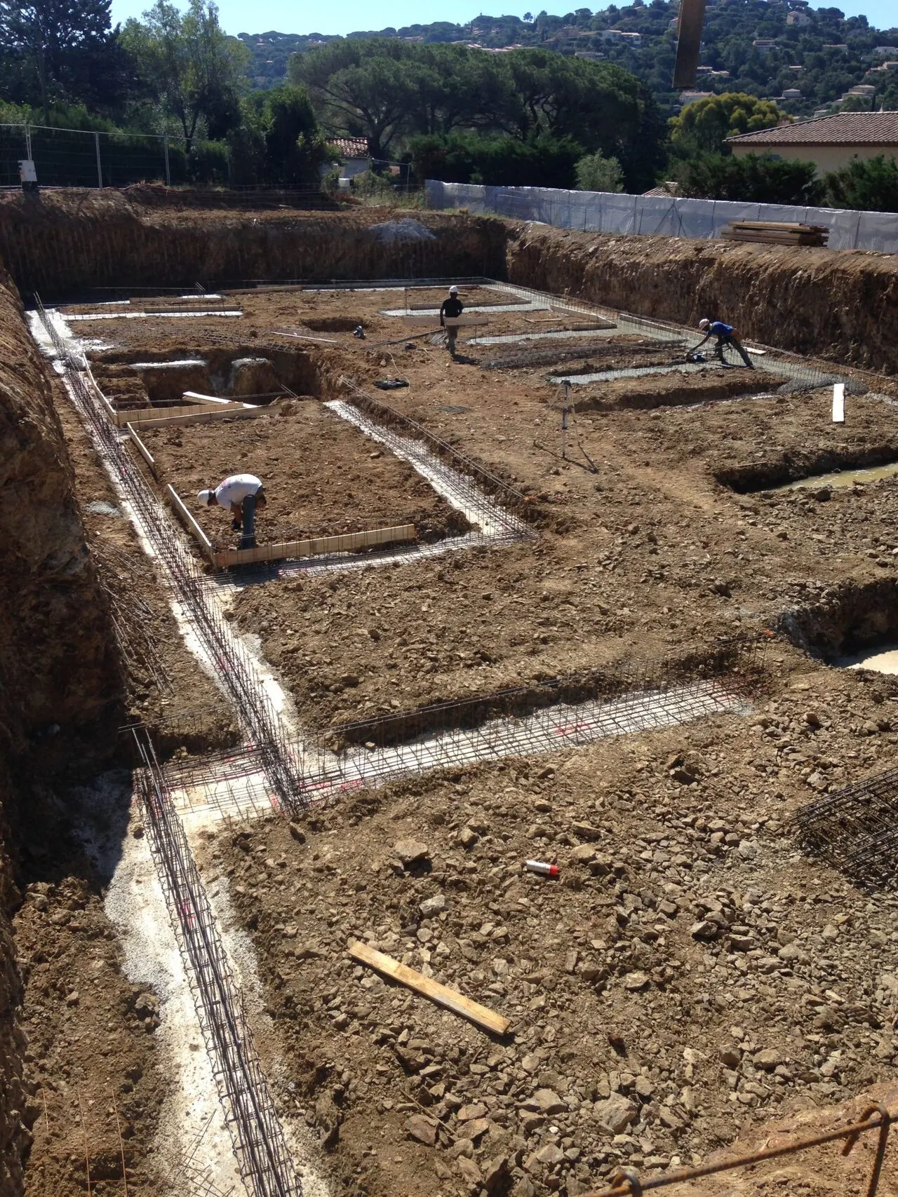 Villa Saquèdes – chantier, photo 20