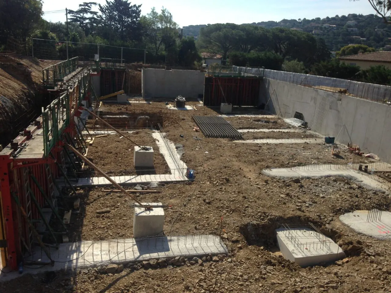 Villa Saquèdes – chantier, photo 19