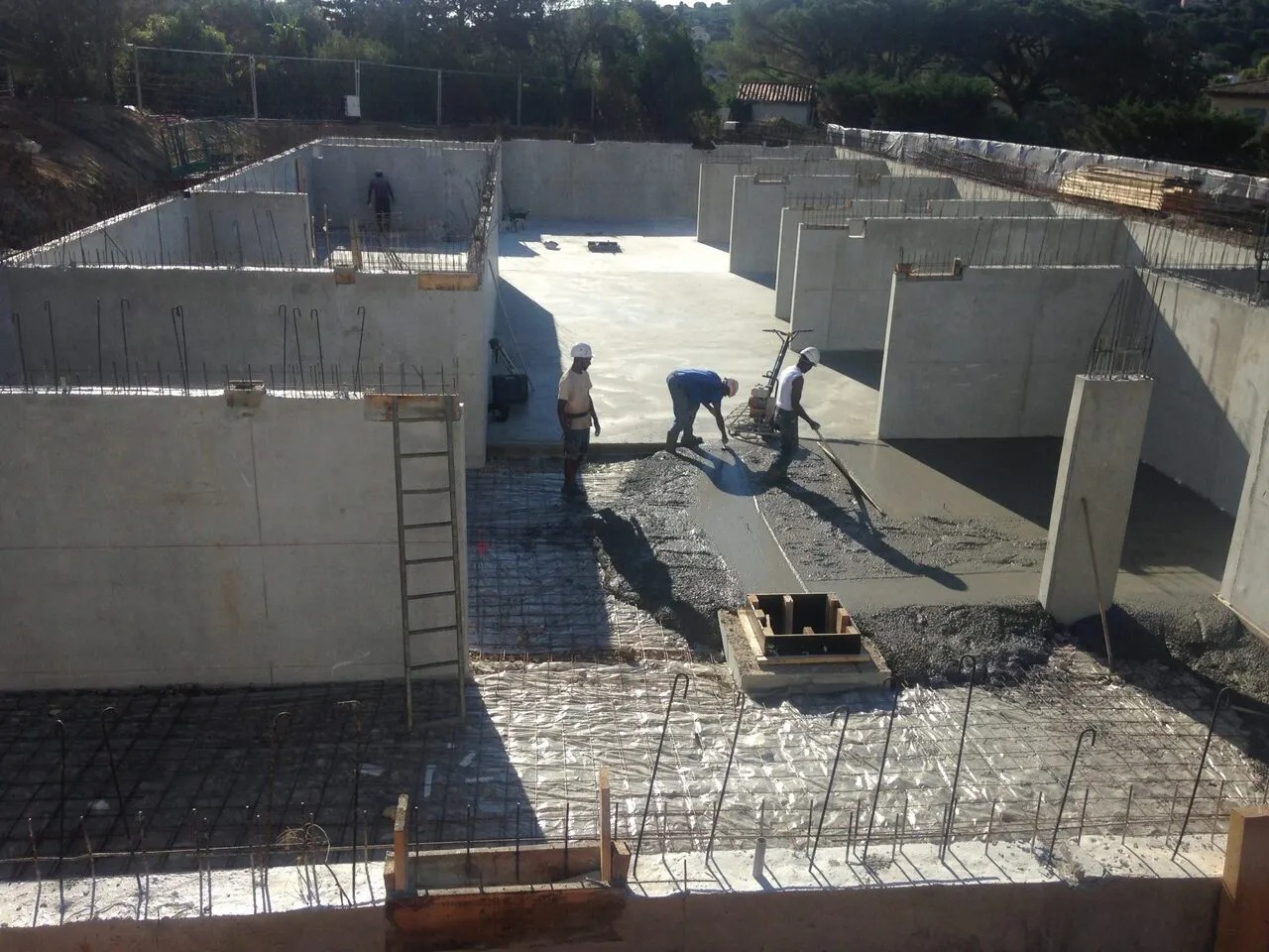 Villa Saquèdes – chantier, photo 17