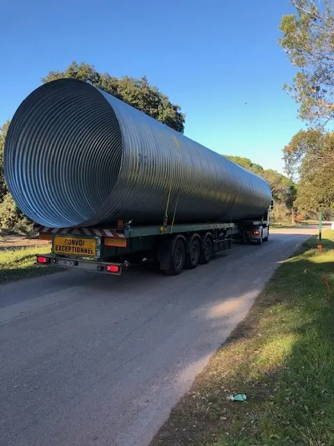 Domaine l’Orée du Bois – chantier, janvier 2019