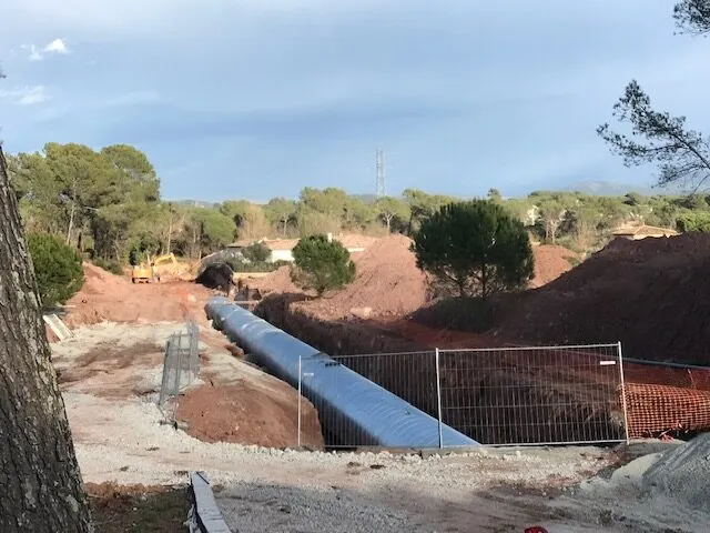 Domaine l’Orée du Bois – chantier, janvier 2019
