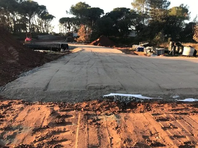 Villas de l’Orée du Bois – chantier, janvier 2019