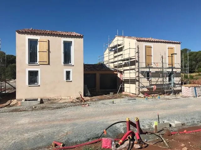 Villas de l’Orée du Bois – chantier, juillet 2019