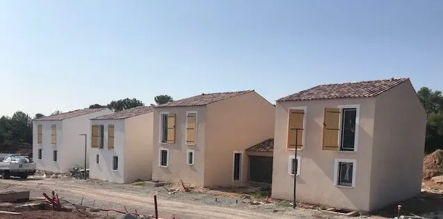 Villas de l’Orée du Bois – chantier, septembre 2019