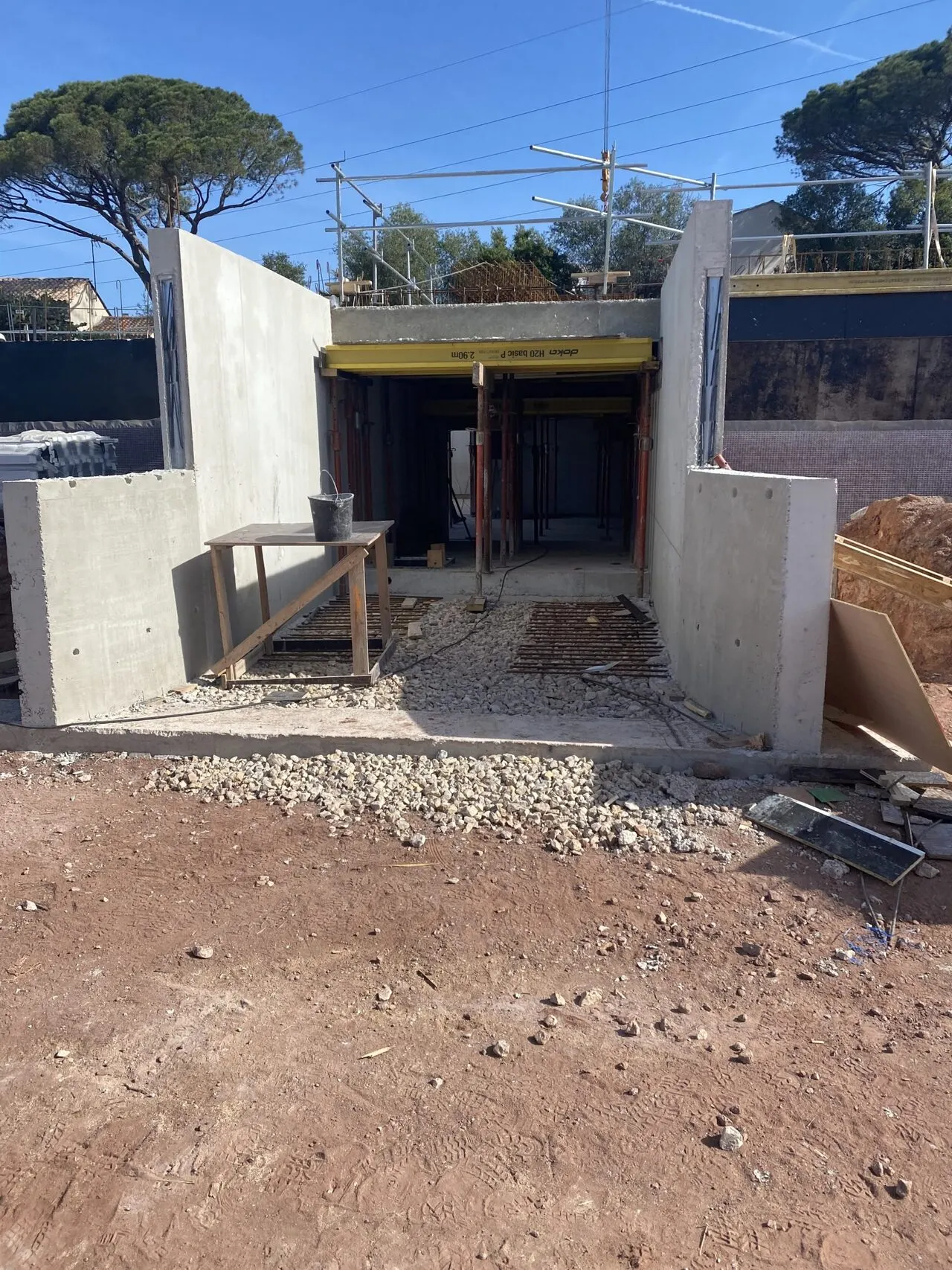 Domaine Victoria – chantier, 2022-05-12