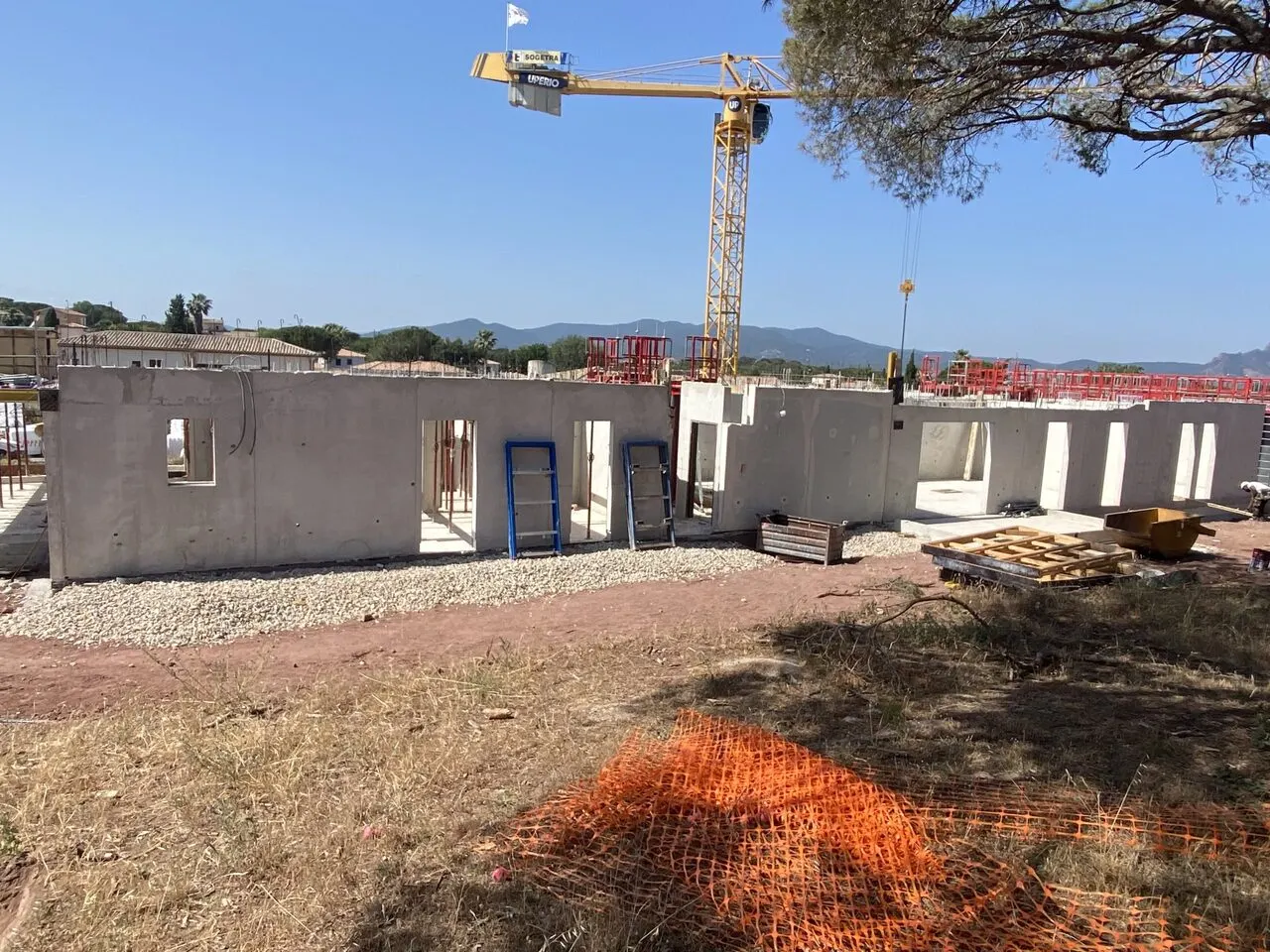 Domaine Victoria – chantier, 2022-06-09
