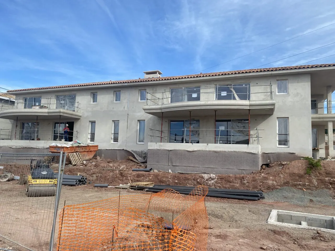Domaine Victoria – chantier, 2022-10-05