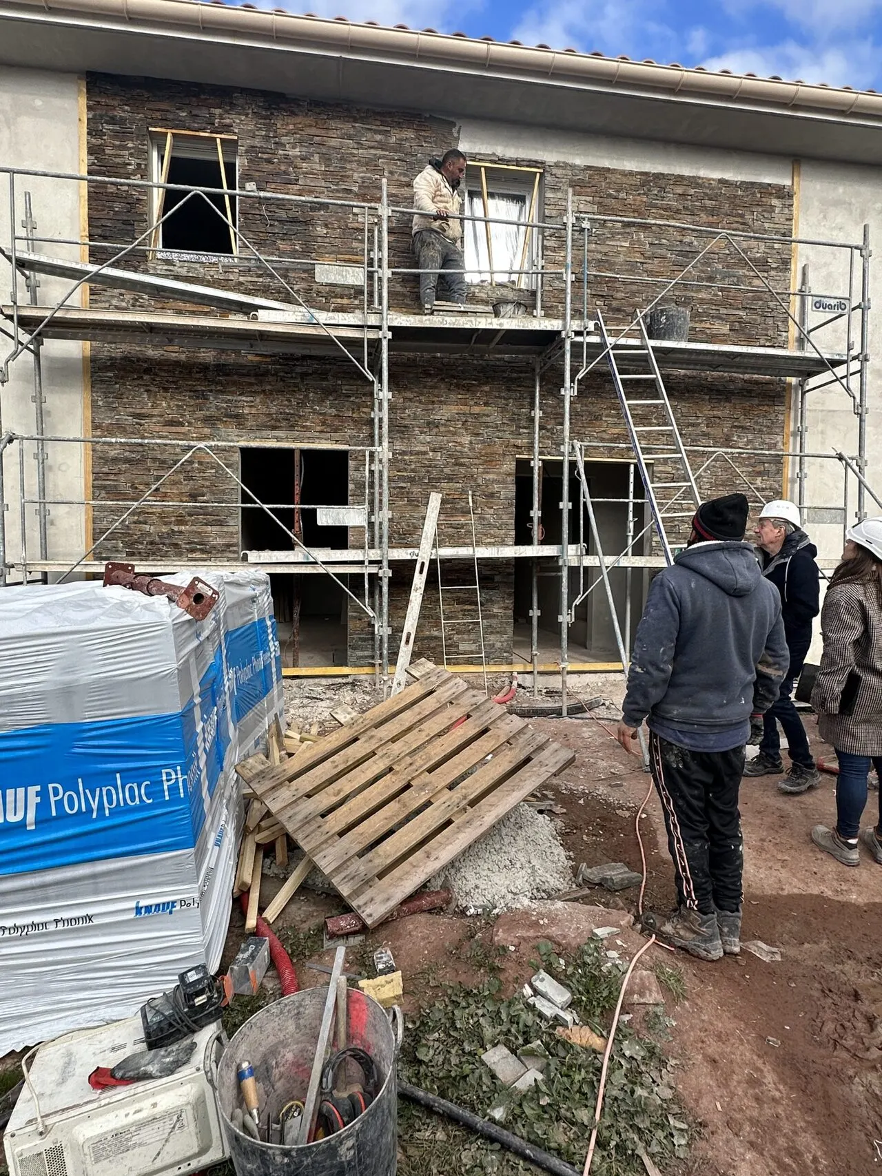Domaine Victoria – chantier, 2023-03