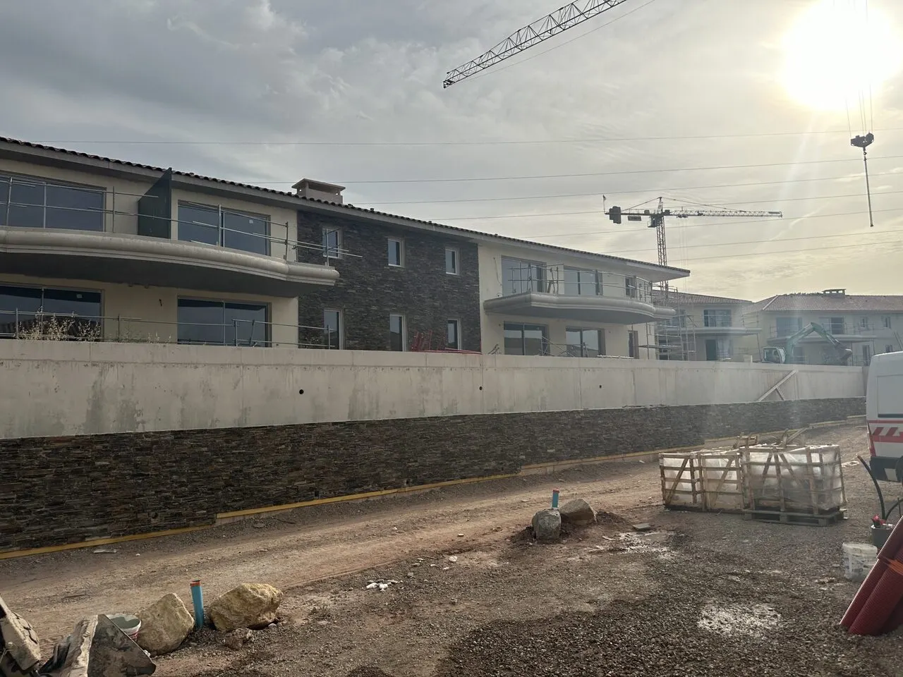 Domaine Victoria – chantier, 2023-06