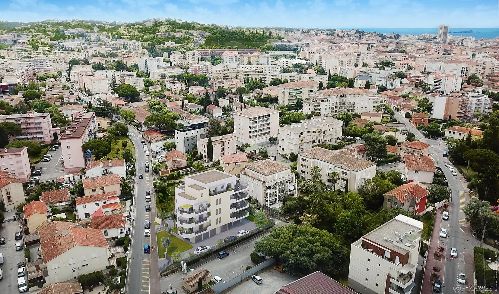 Villa Aurélie – axonométrie