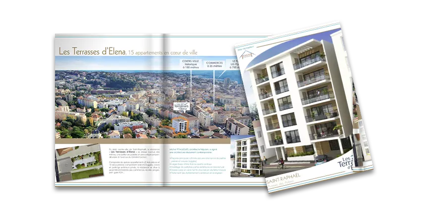 Brochure de Les Terrasses d’Elena