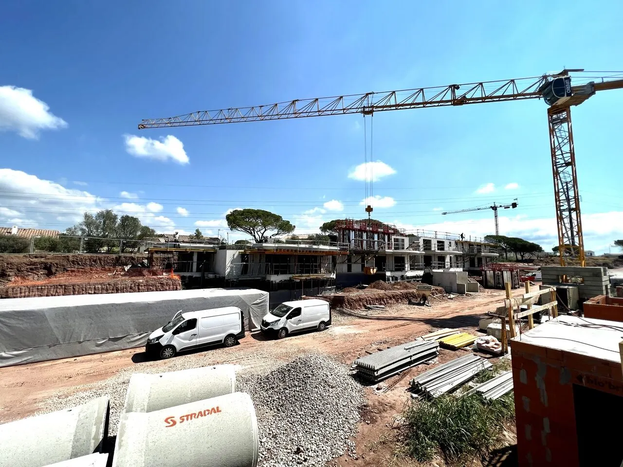 Domaine Victoria – chantier, 2022-07-12