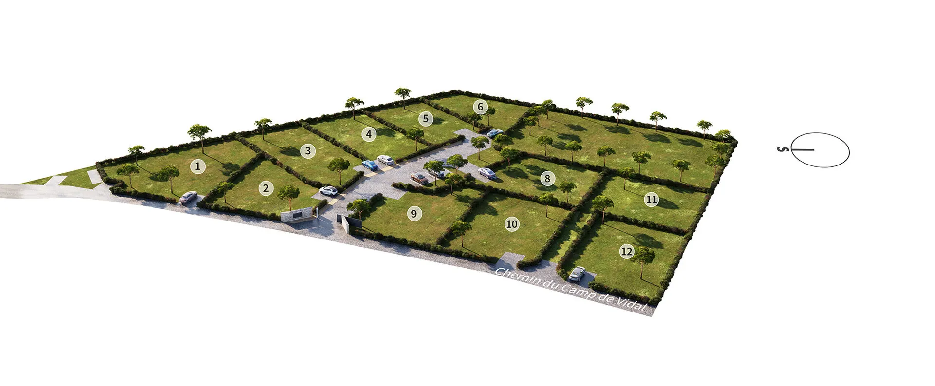 Le Clos Saint-Pierre – plan de masse