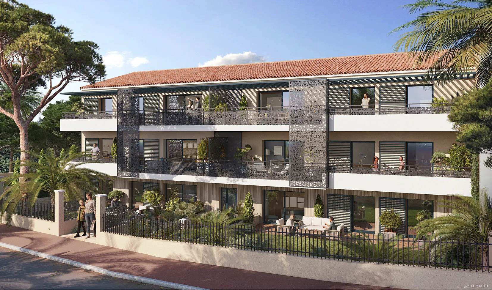 Serenity – la façade sur rue