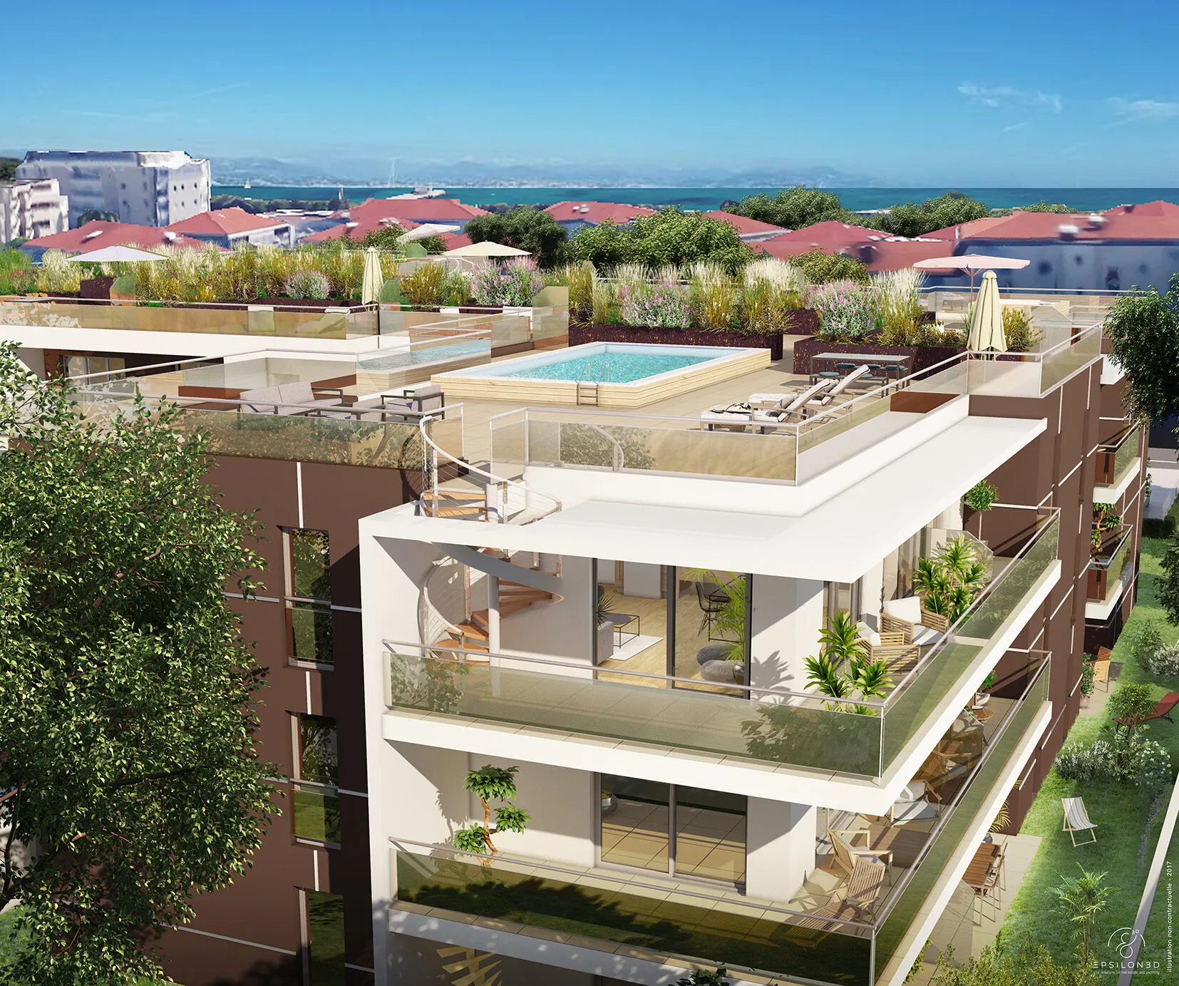 Secret d’Azur – les terrasses