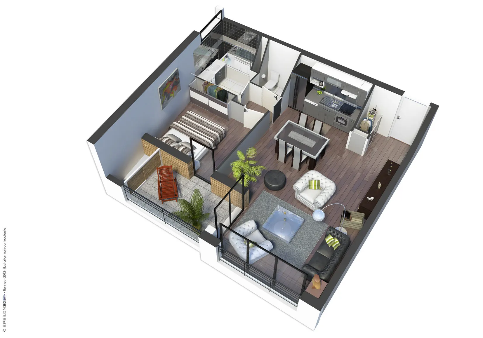 Les Terrasses d’Elena – les terrasses
